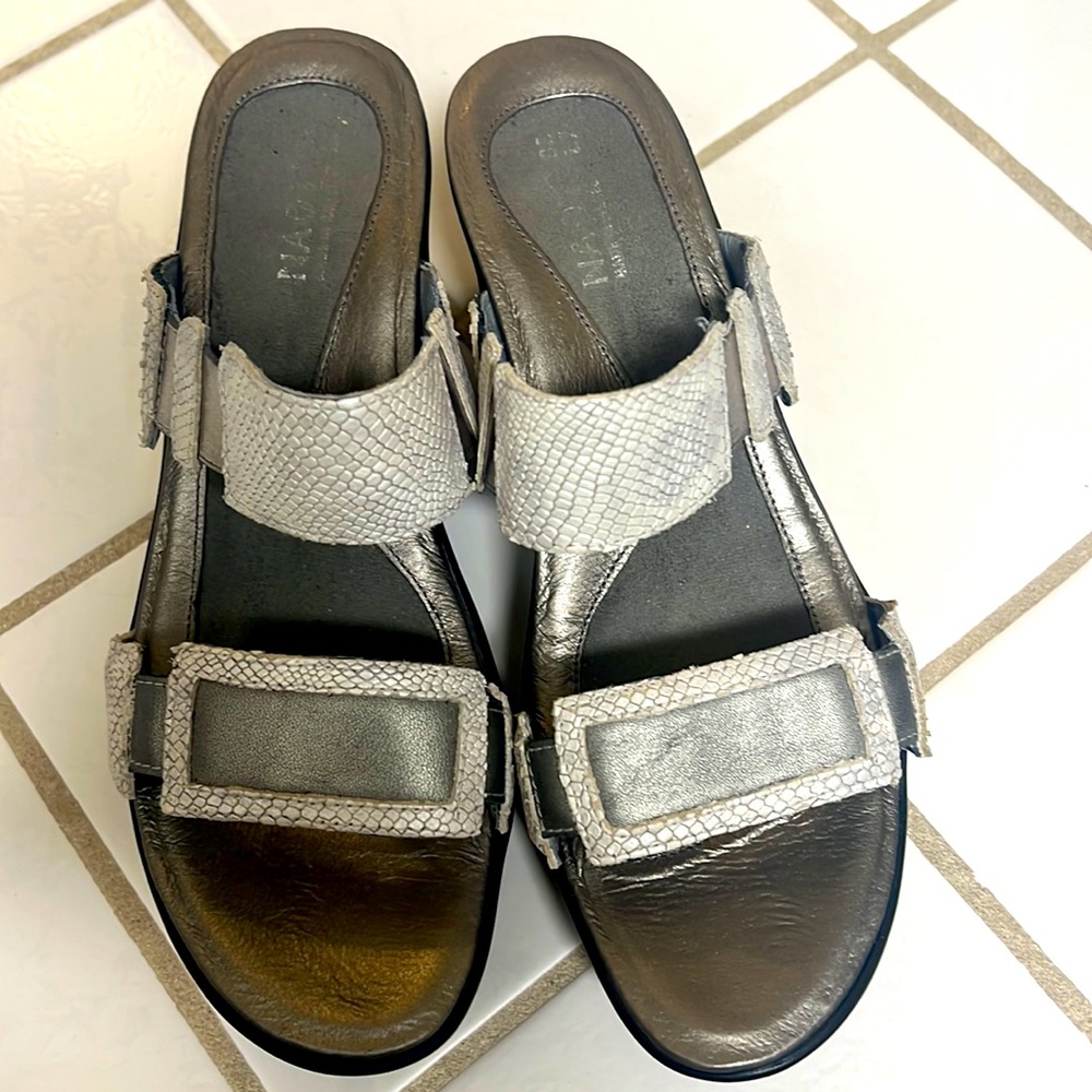 Naot slip on sandals